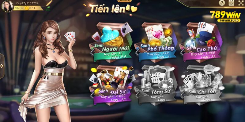 Game bài online tiến lên miền Nam có nhiều mức cược khác nhau